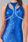 Jewel Embellished Sequin Long Dress-2