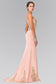 Sleeveless Mock Two-Piece Prom Dress with Loyal Embroidery Details-1