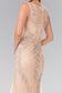 Beaded Lace Mermaid Skirt Dress-4