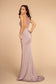 Jewel Embellished High-Neck Rome Jersey Prom Dress-1