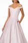 Cut-Away Shoulder Sweetheart Ball Gown-2