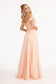 Sublime Off-shoulder Floral Neckline A-line Maxi Dress from Elizabeth K-6