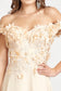 Sublime Off-shoulder Floral Neckline A-line Maxi Dress from Elizabeth K-10