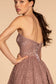 Strapless Sweetheart Lace Short Dress-3