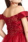 Sweethearted Glitter Mesh Homecoming Dress w/ Corset Back-3