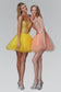 Sweetheart Tulle Short Dress with Jewel Embellished Bodice-4