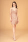 Ruched Bodice Velvet Bodycon Short Dress w/ Leg Slit-6