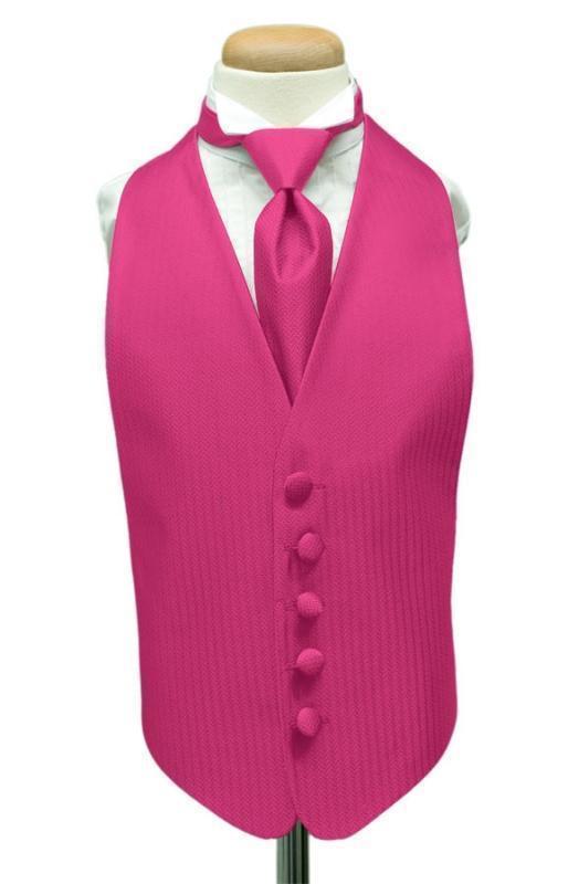 Herringbone Kids Tuxedo Vest-32