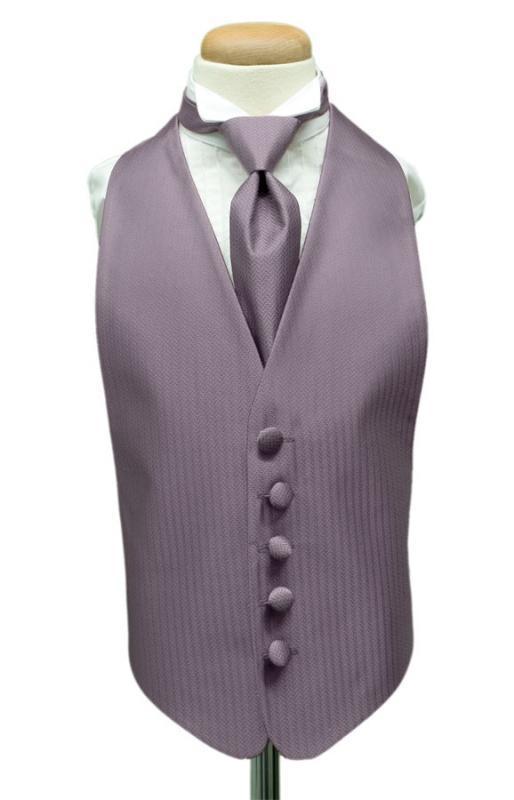 Herringbone Kids Tuxedo Vest-30