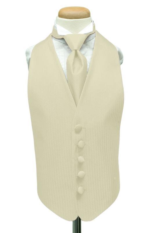 Herringbone Kids Tuxedo Vest-28