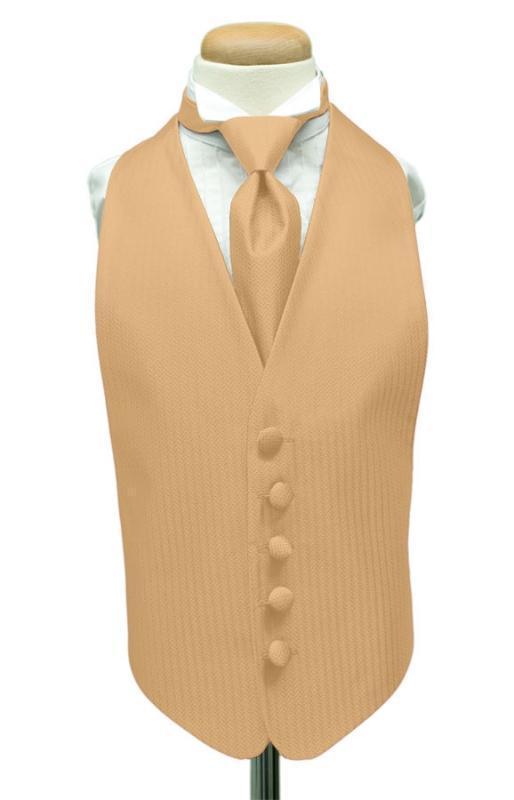 Herringbone Kids Tuxedo Vest-18