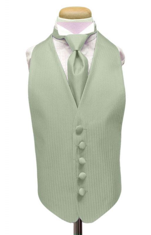 Herringbone Kids Tuxedo Vest-15