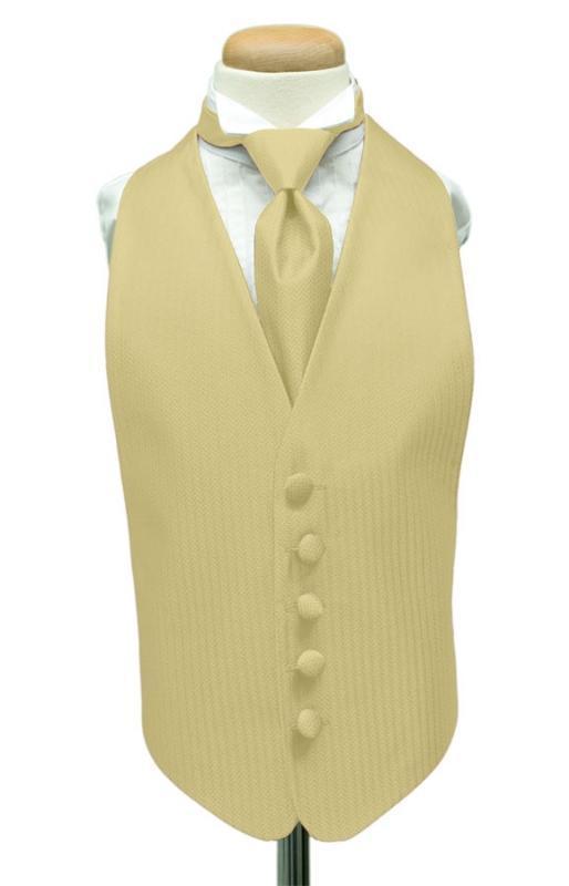 Herringbone Kids Tuxedo Vest-8