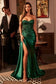 Strapless Fitted Satin Corset Gown-4
