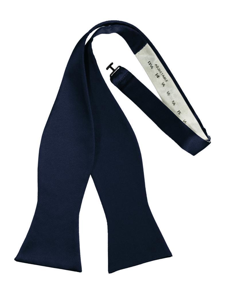 Luxury Satin Bow Tie - Self Tie-37