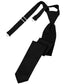 Luxury Satin Skinny Necktie Pre-Tied-0