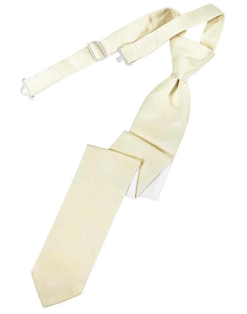 Luxury Satin Skinny Necktie Pre-Tied-28
