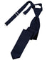 Luxury Satin Skinny Necktie Pre-Tied-40