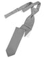 Luxury Satin Skinny Necktie Pre-Tied-60