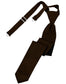 Luxury Satin Skinny Necktie Pre-Tied-64