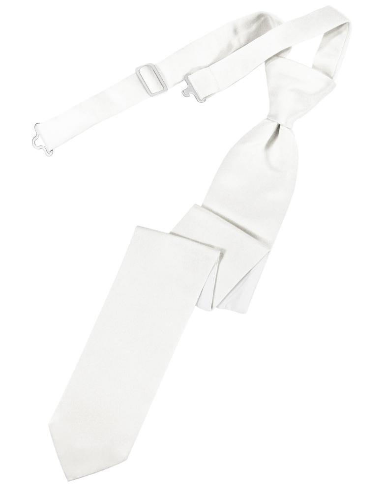 Luxury Satin Skinny Necktie Pre-Tied-67