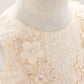 Baby Girl Floral Embroidered Pattern Full Moon Christening Sequins Tutu Dress-9