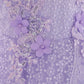 Baby Girl Floral Embroidered Pattern Full Moon Christening Sequins Tutu Dress-23
