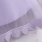 Baby Girl Floral Embroidered Pattern Full Moon Christening Sequins Tutu Dress-24