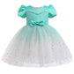 Baby Girl Frozen Elsa Princess Dress Birthday Tutu Formal Western Style Dress-3