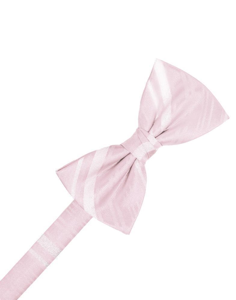 Striped Satin Kids Bow Tie-5