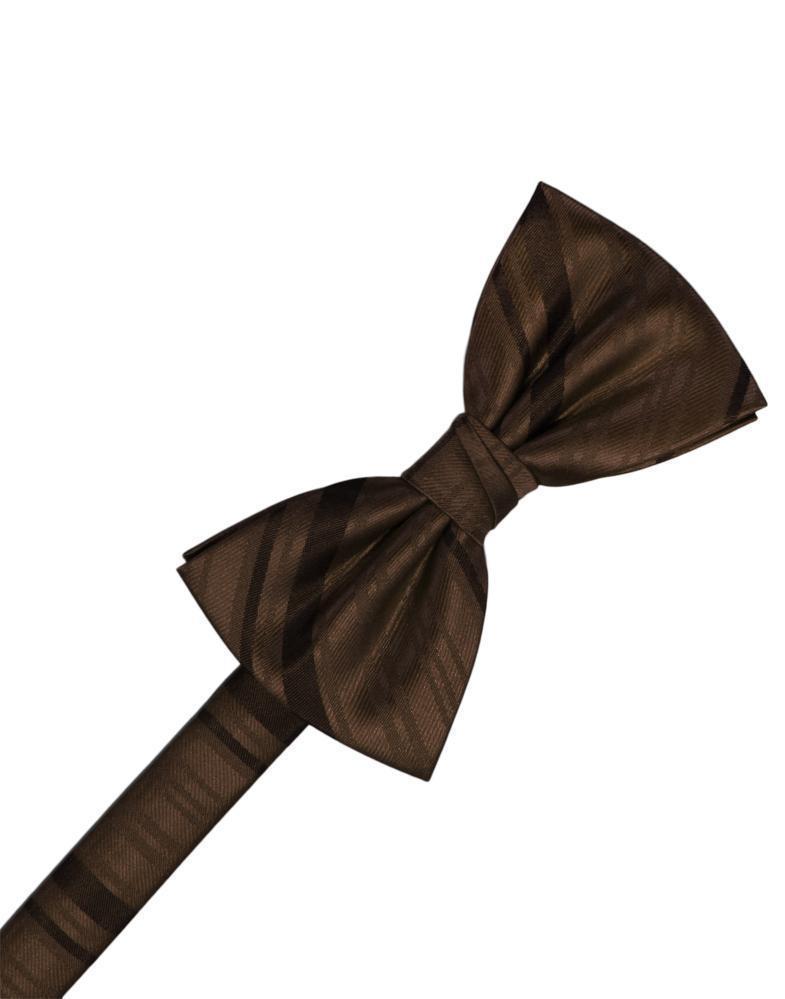 Striped Satin Kids Bow Tie-39