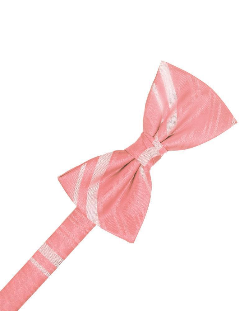 Striped Satin Kids Bow Tie-40