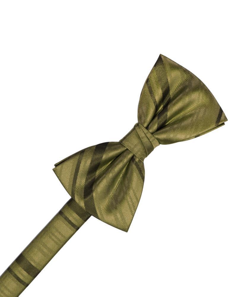 Striped Satin Kids Bow Tie-10