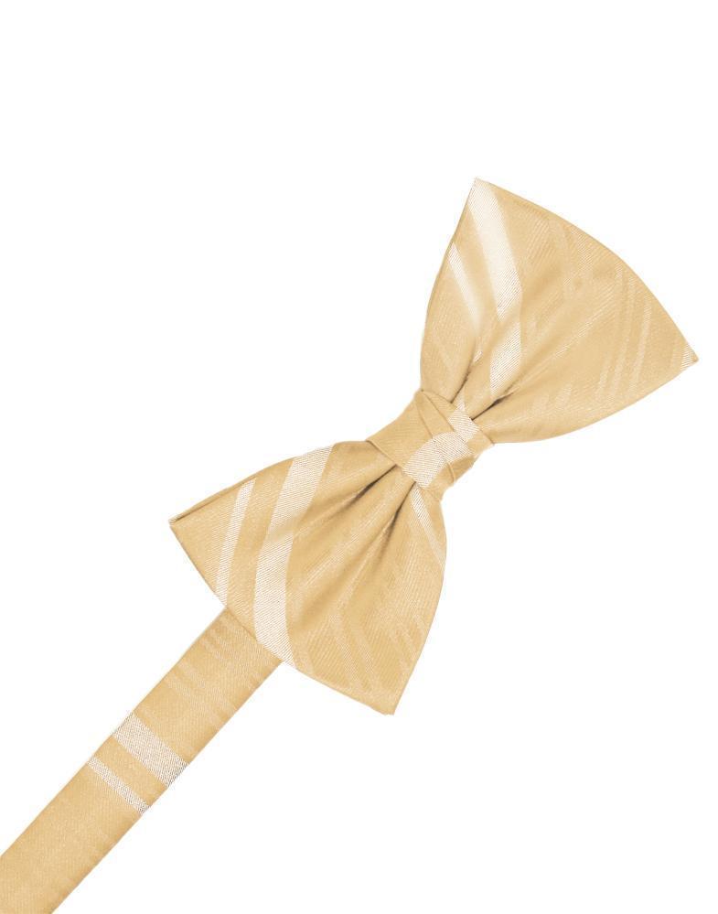 Striped Satin Kids Bow Tie-43