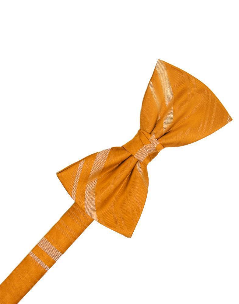 Striped Satin Kids Bow Tie-46