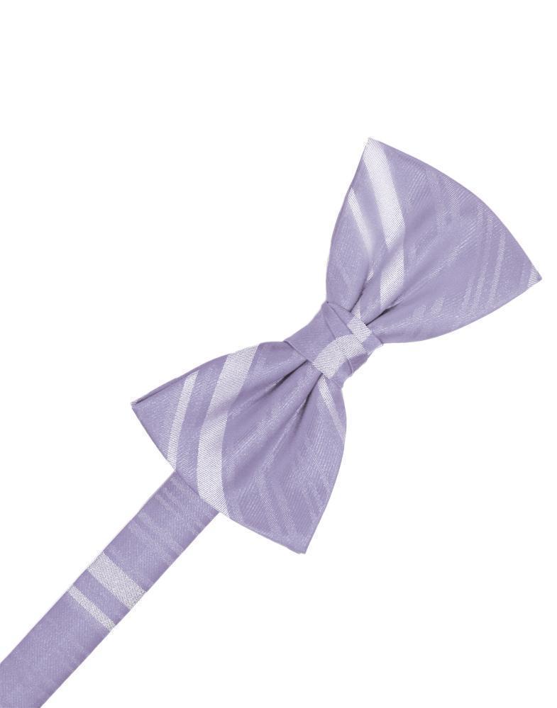 Striped Satin Kids Bow Tie-50