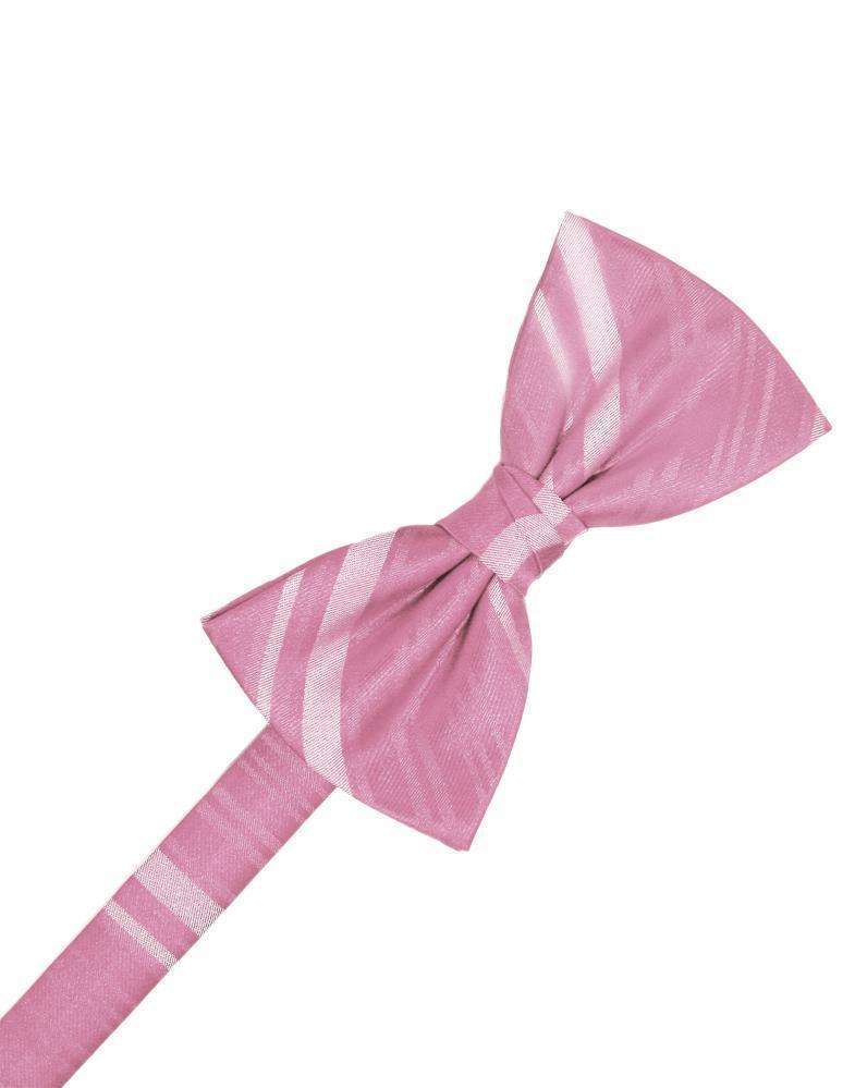 Striped Satin Kids Bow Tie-53