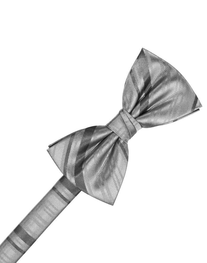 Striped Satin Kids Bow Tie-31