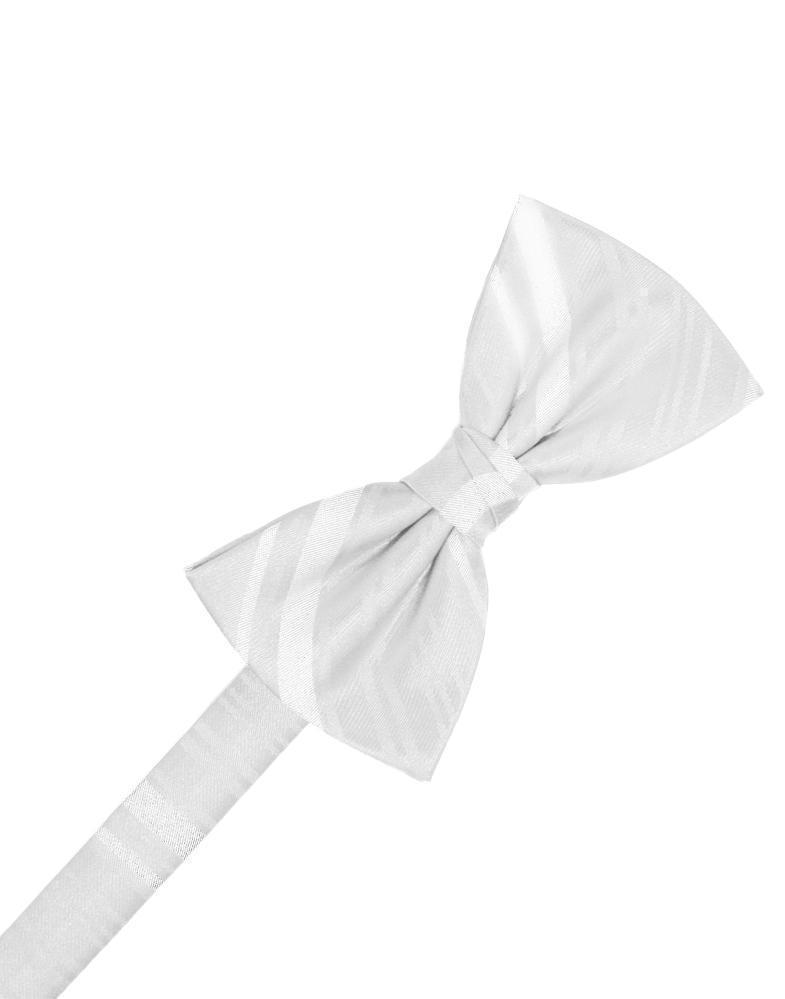 Striped Satin Kids Bow Tie-33