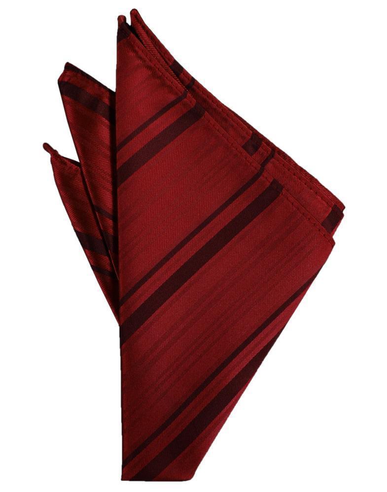 Striped Satin Pocket Square-2