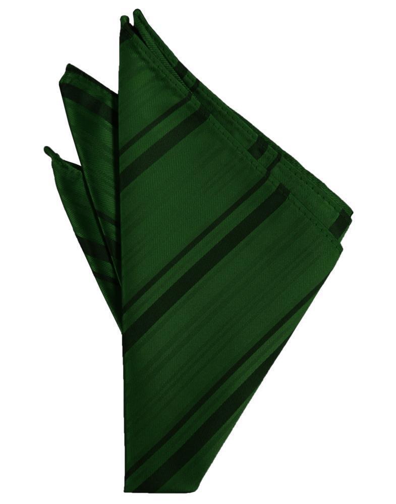 Striped Satin Pocket Square-25