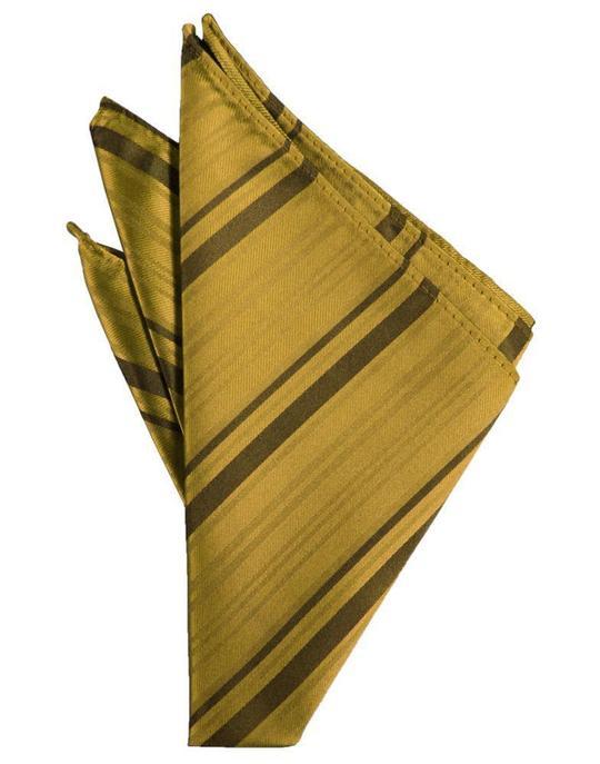 Striped Satin Pocket Square-39