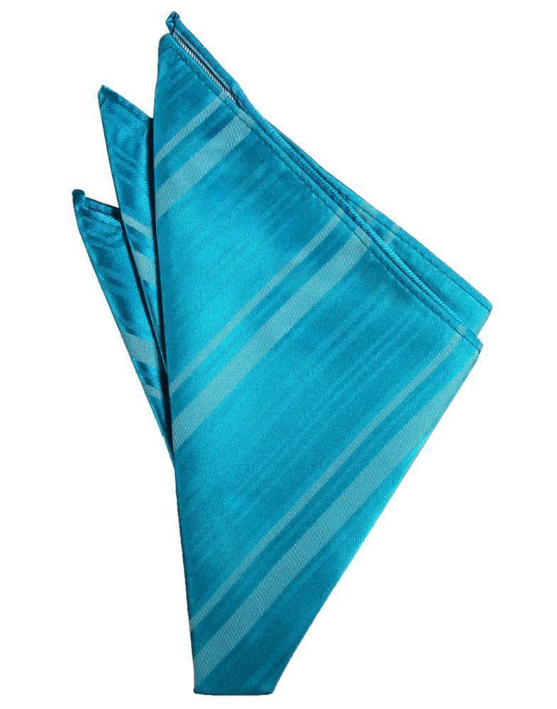 Striped Satin Pocket Square-63