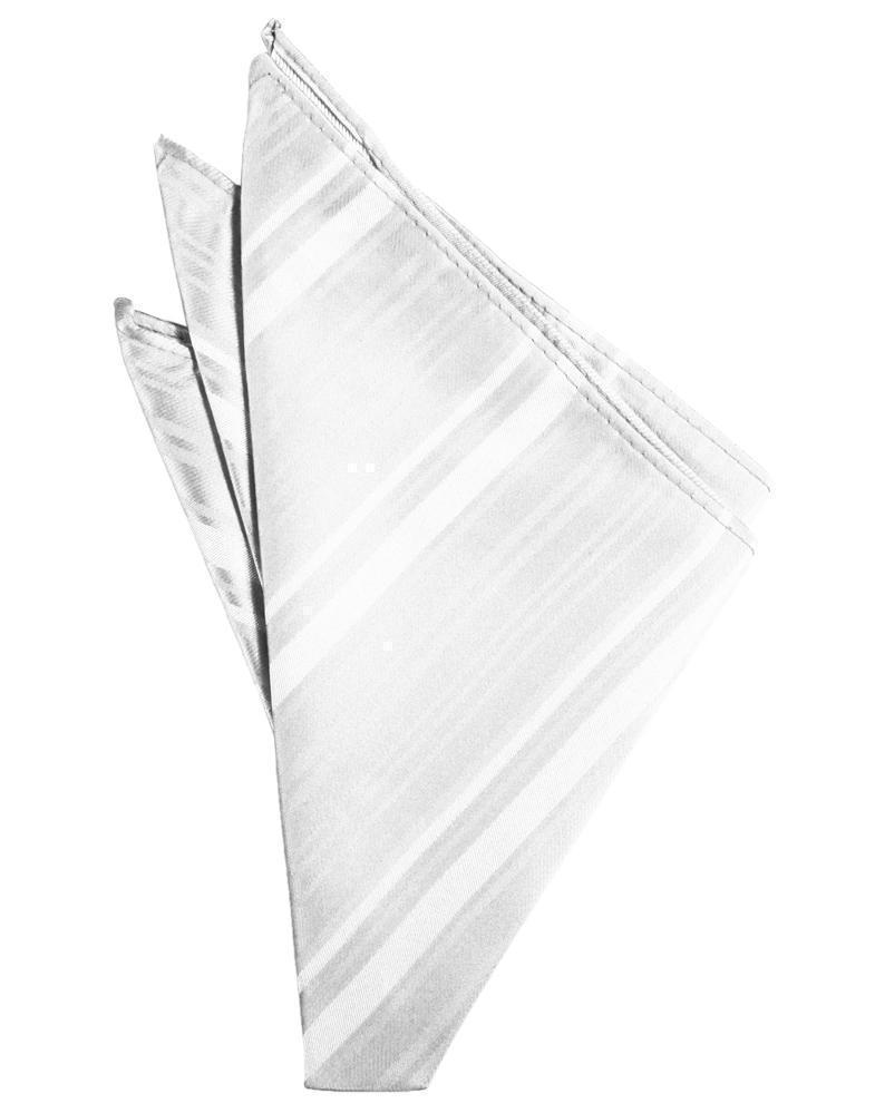 Striped Satin Pocket Square-65