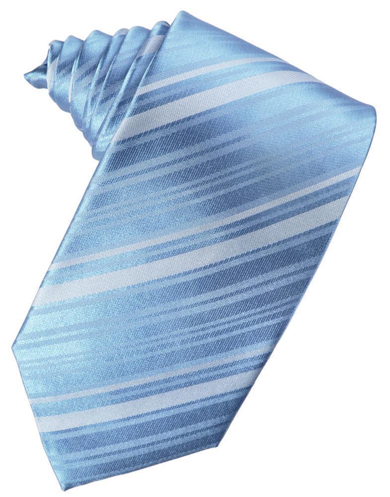 Striped Silk Necktie-9