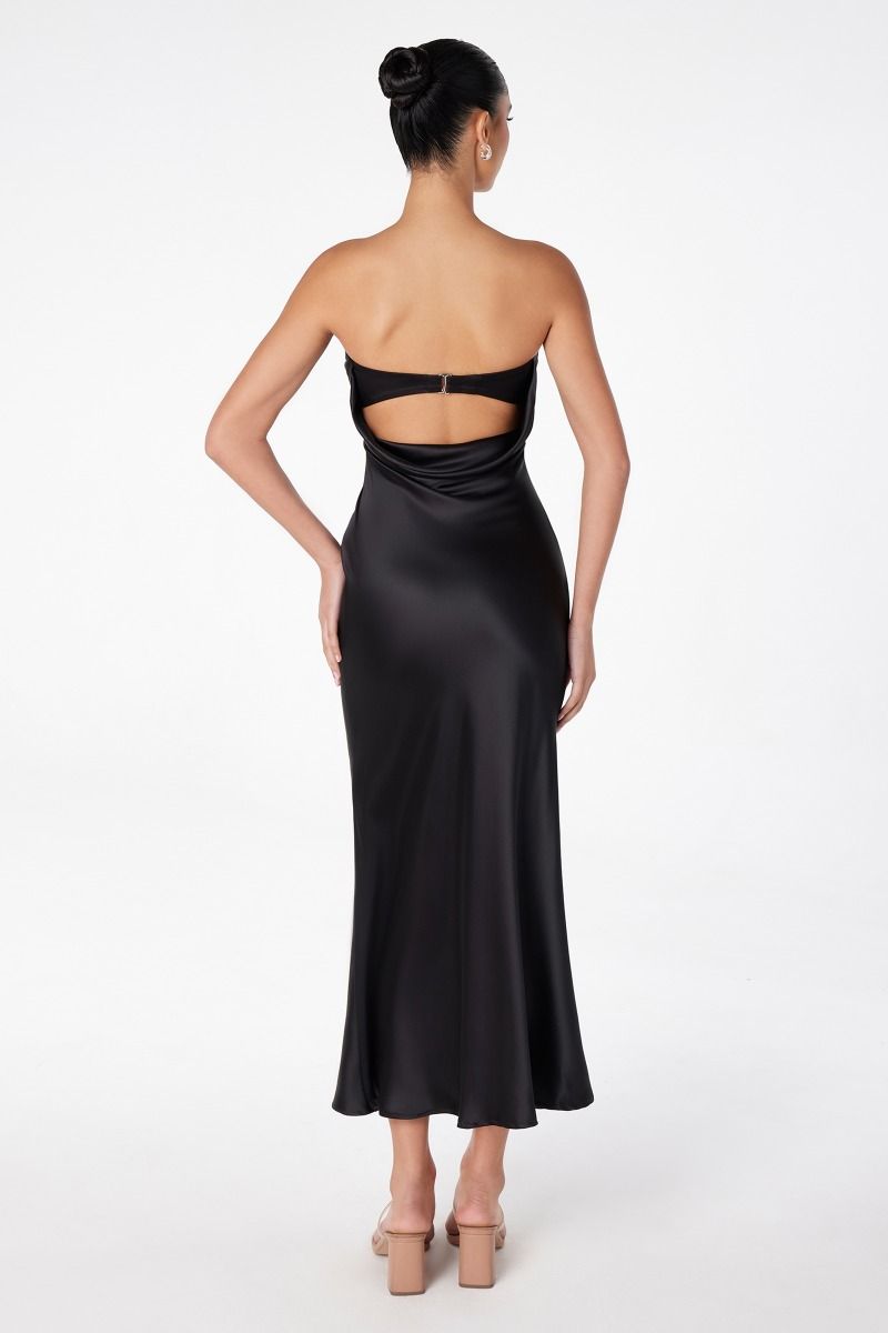 Strapless mermaid dress-1