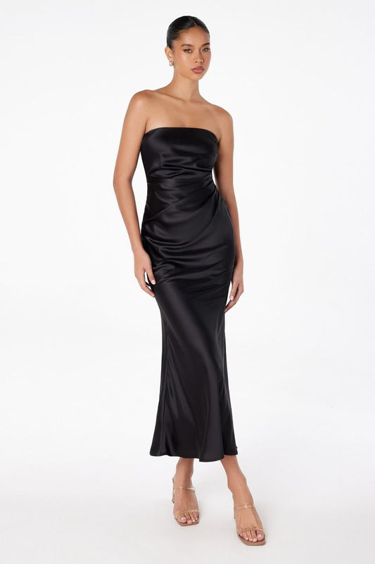 Strapless mermaid dress-0