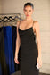 U-back mermaid dress with lace and spaghetti straps-4