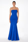 Strapless mermaid dress with corset back-5
