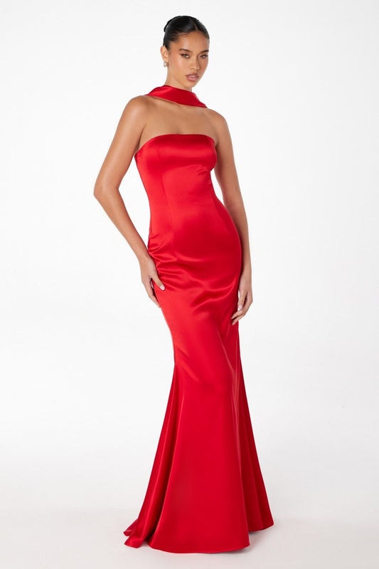 Strapless mermaid dress-10